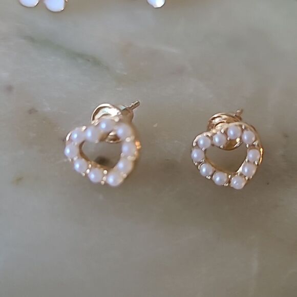 💲6️⃣ Bundled ✔️Set Heart & Butterfly Earrings Cute Valentines Gift - - Picture 6 of 6